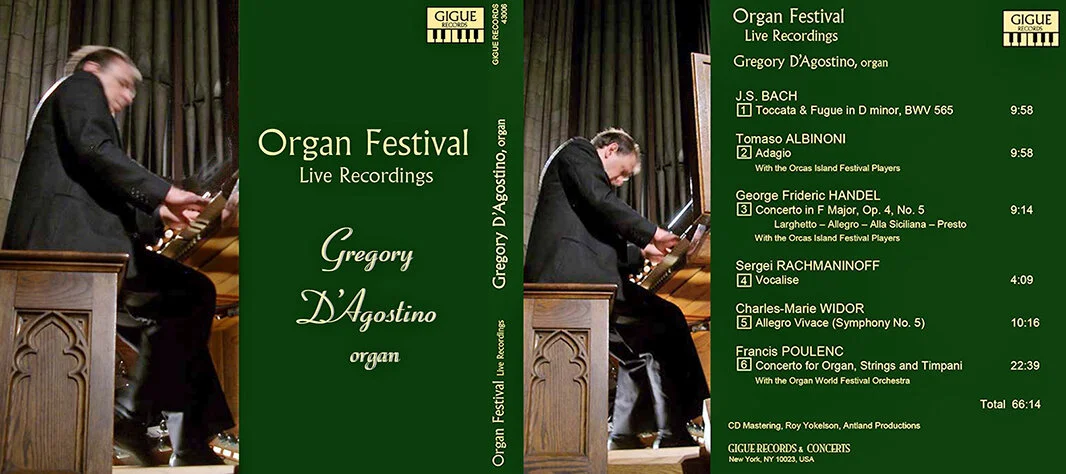 CDs — Gregory D'Agostino